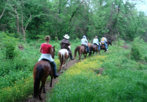 Eminence, Missouri trail ride 2008